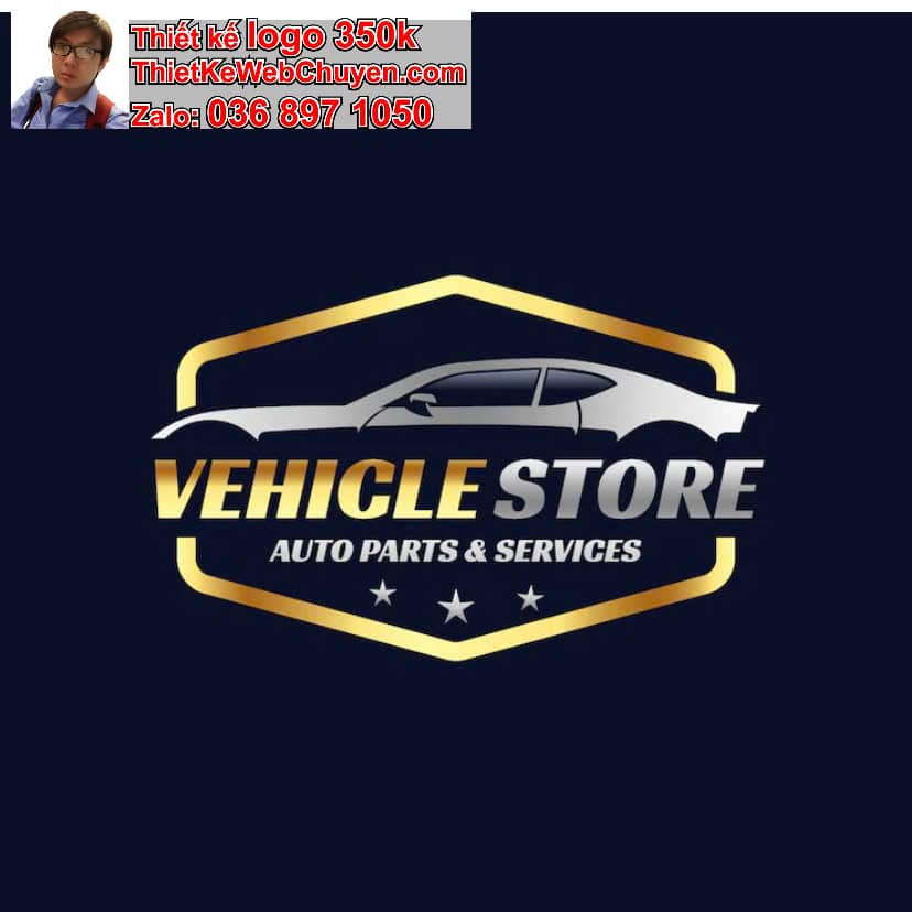 Thiết kế logo online bán ô tô xe hơi 
