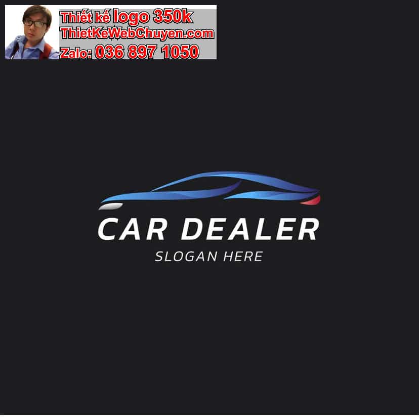 Thiết kế logo online bán ô tô xe hơi 
