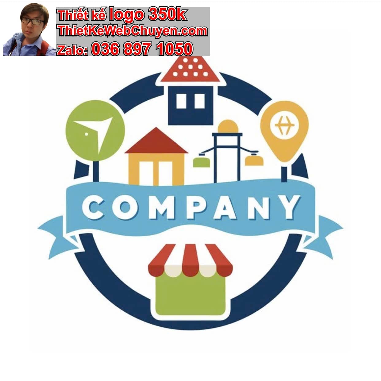 Thiết kế logo online bán tranh