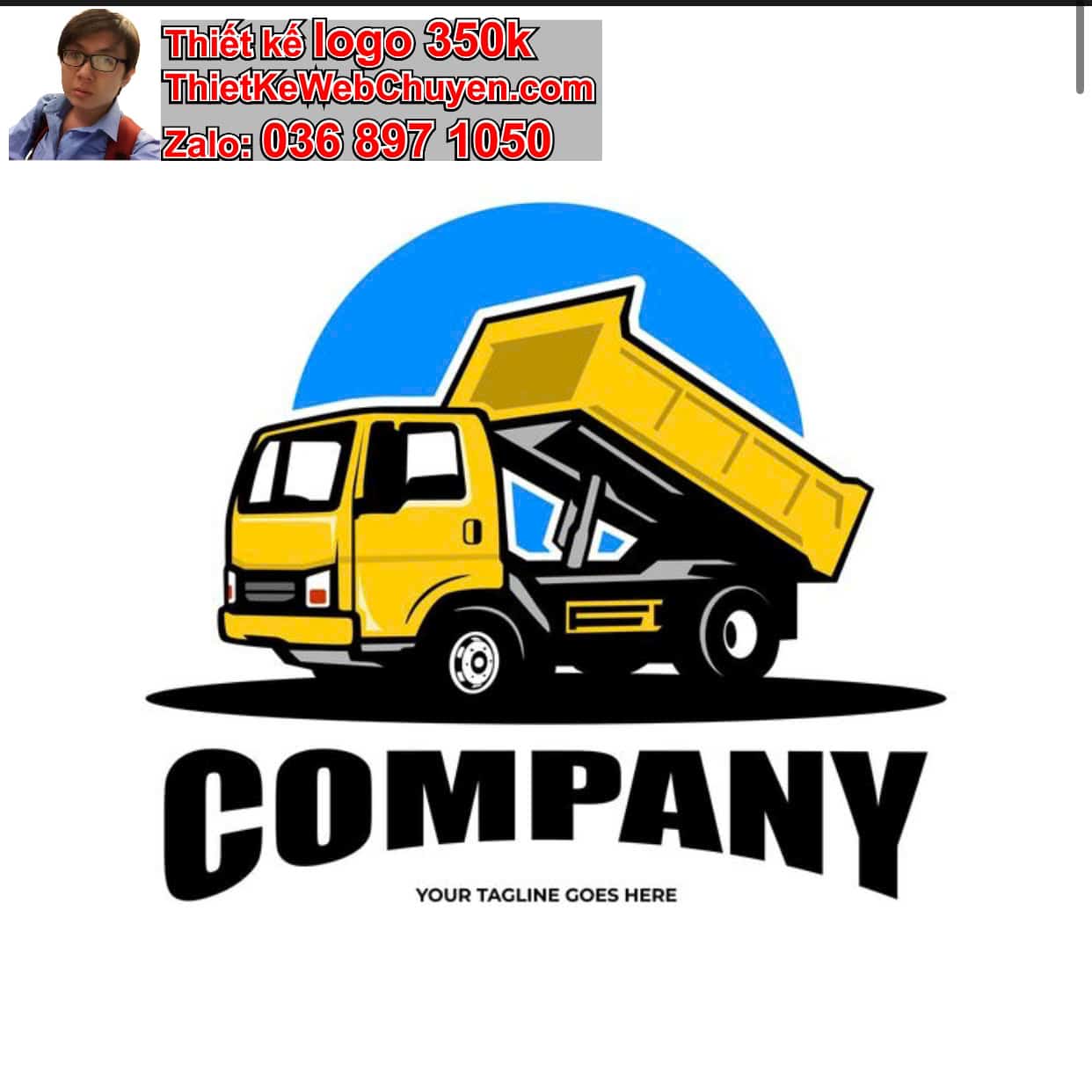 Thiết kế logo online bán xe oto Hyundai