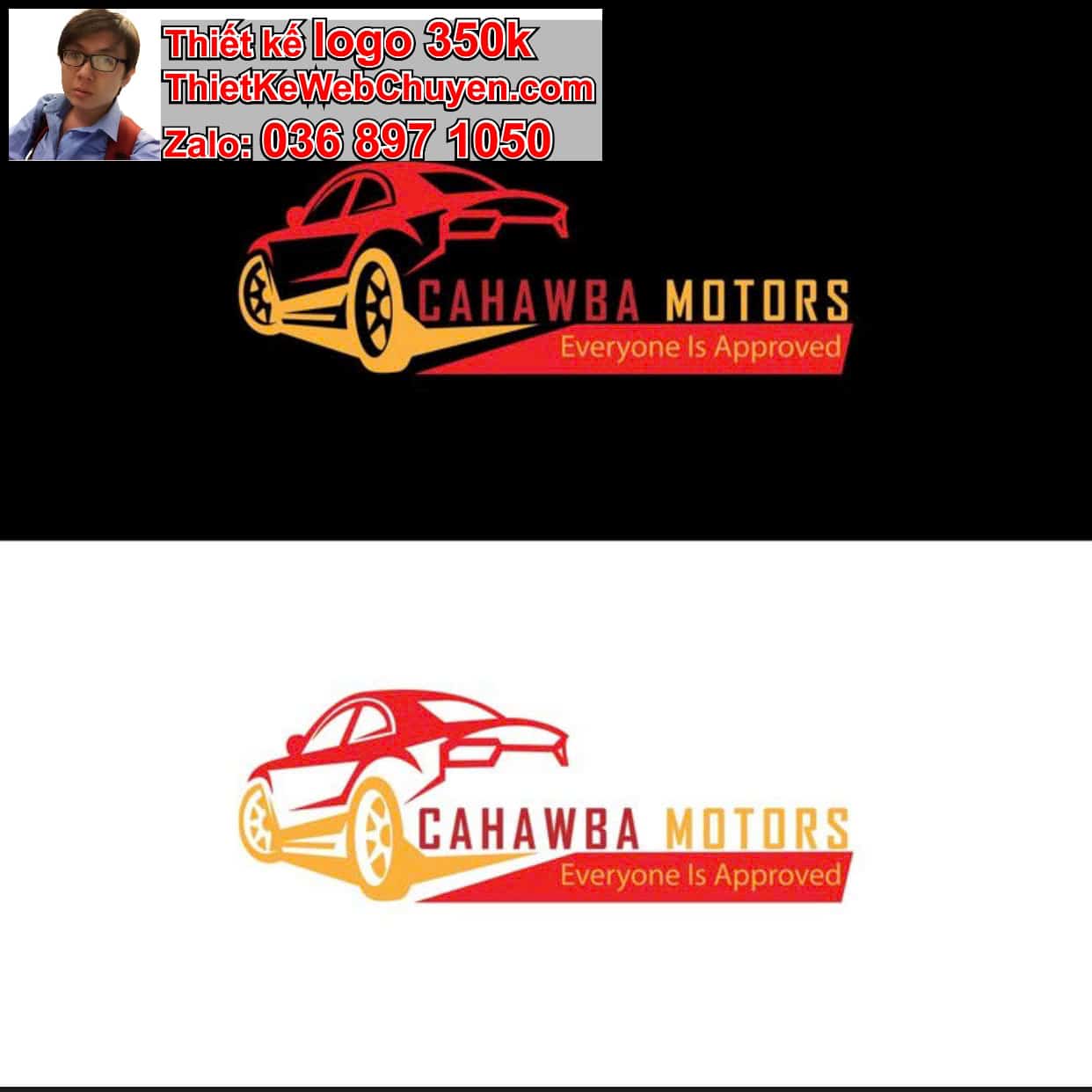 Thiết kế logo online bán xe oto Hyundai