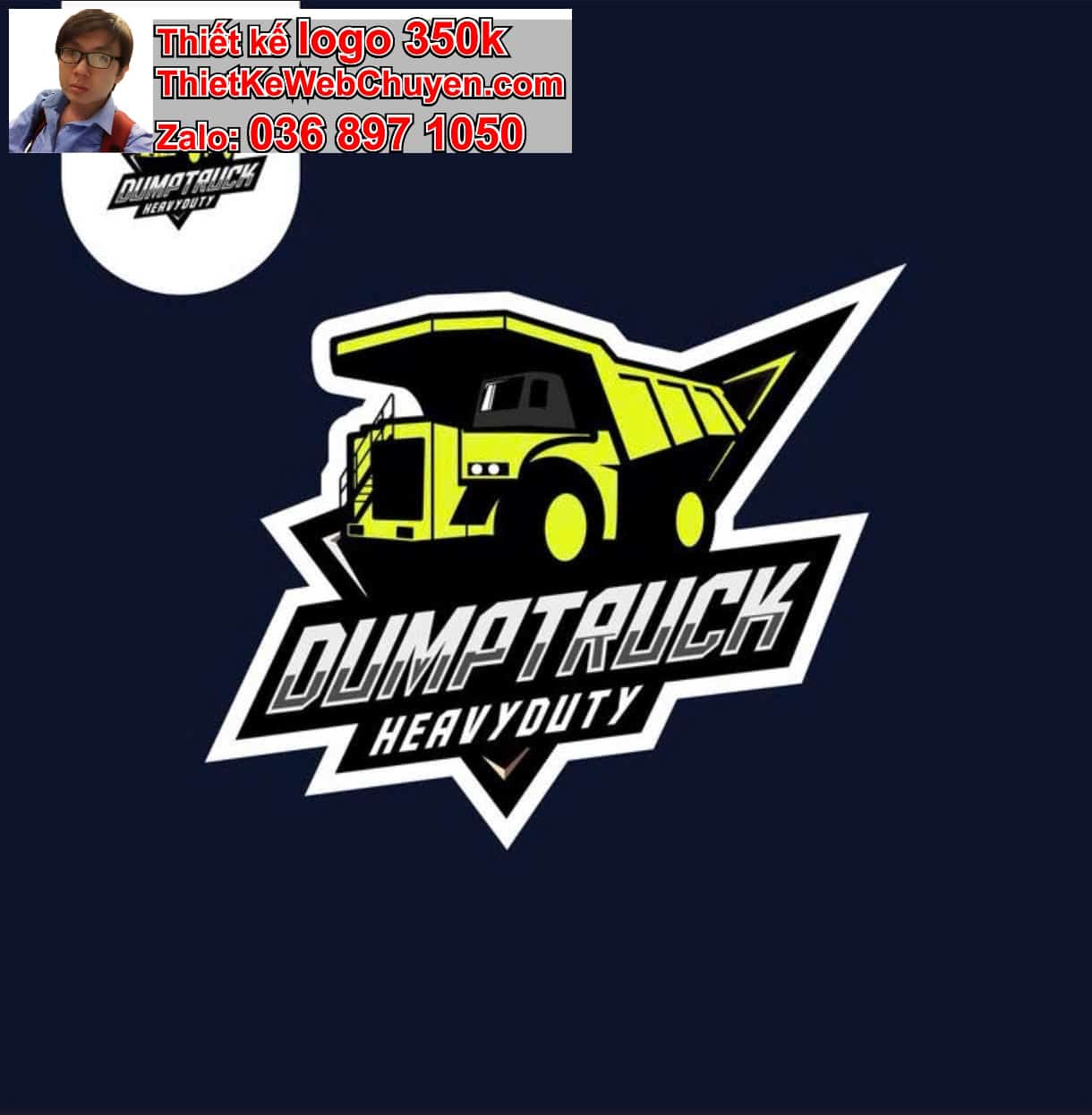 Thiết kế logo online bán xe oto Isuzu