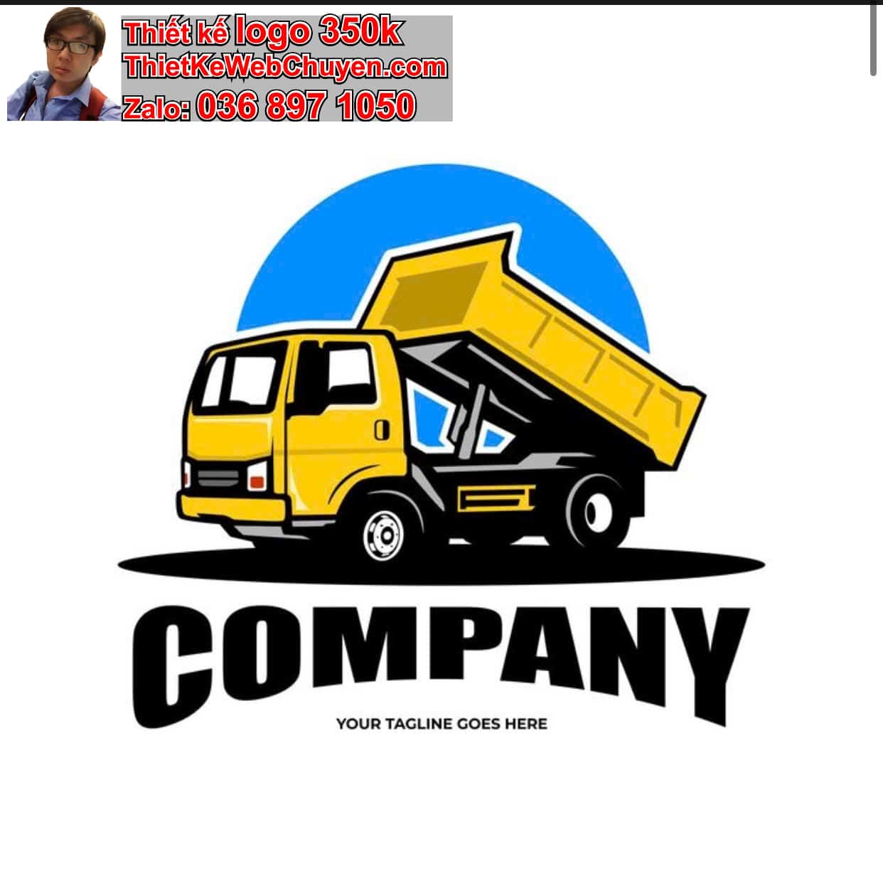 Thiết kế logo online bán xe oto Isuzu