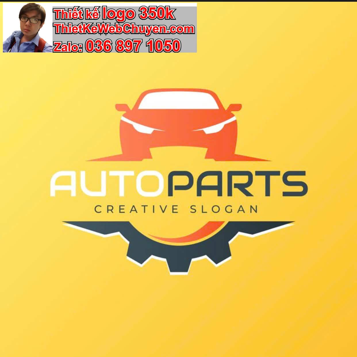 Thiết kế logo online bán xe oto Mercedes