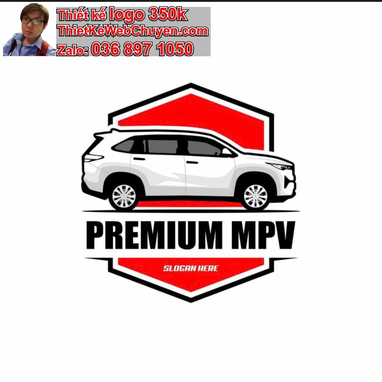 Thiết kế logo online bán xe oto Peugeot