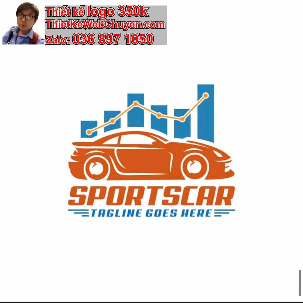 Thiết kế logo online bán xe oto Peugeot