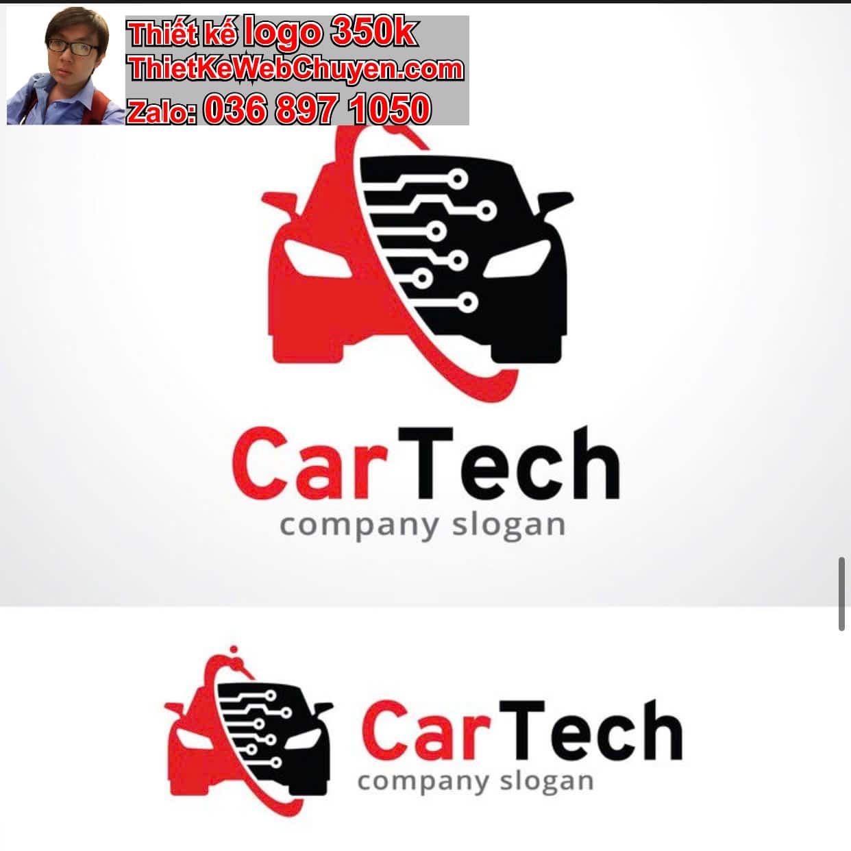 Thiết kế logo online bán xe oto Peugeot