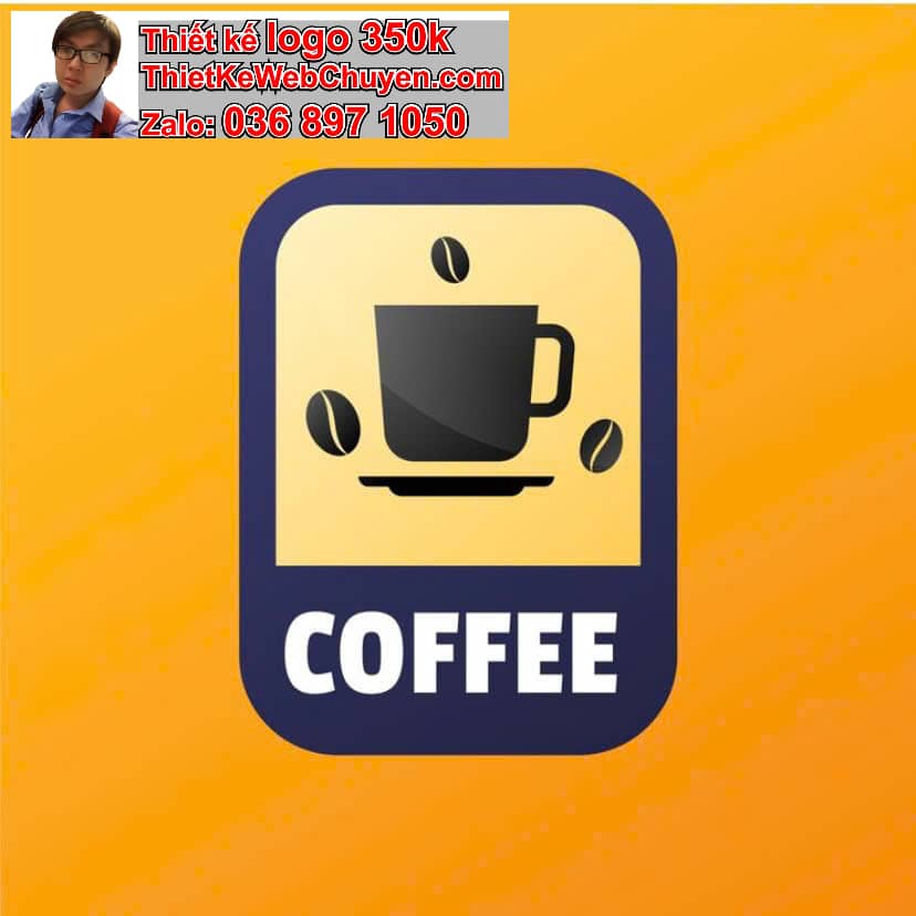 Thiết kế logo online cafe cà phê coffee 