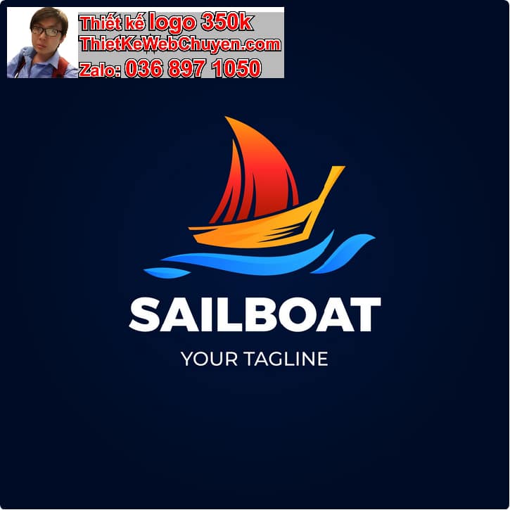 Thiết Kế Logo Online Cánh Buồm