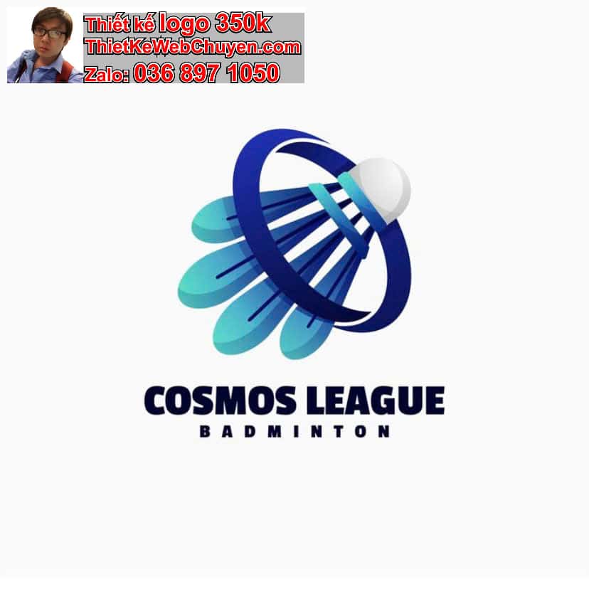 Thiết kế logo online cầu lông