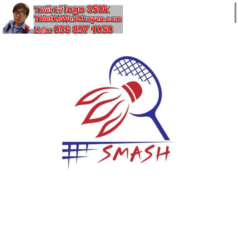Thiết kế logo online cầu lông 