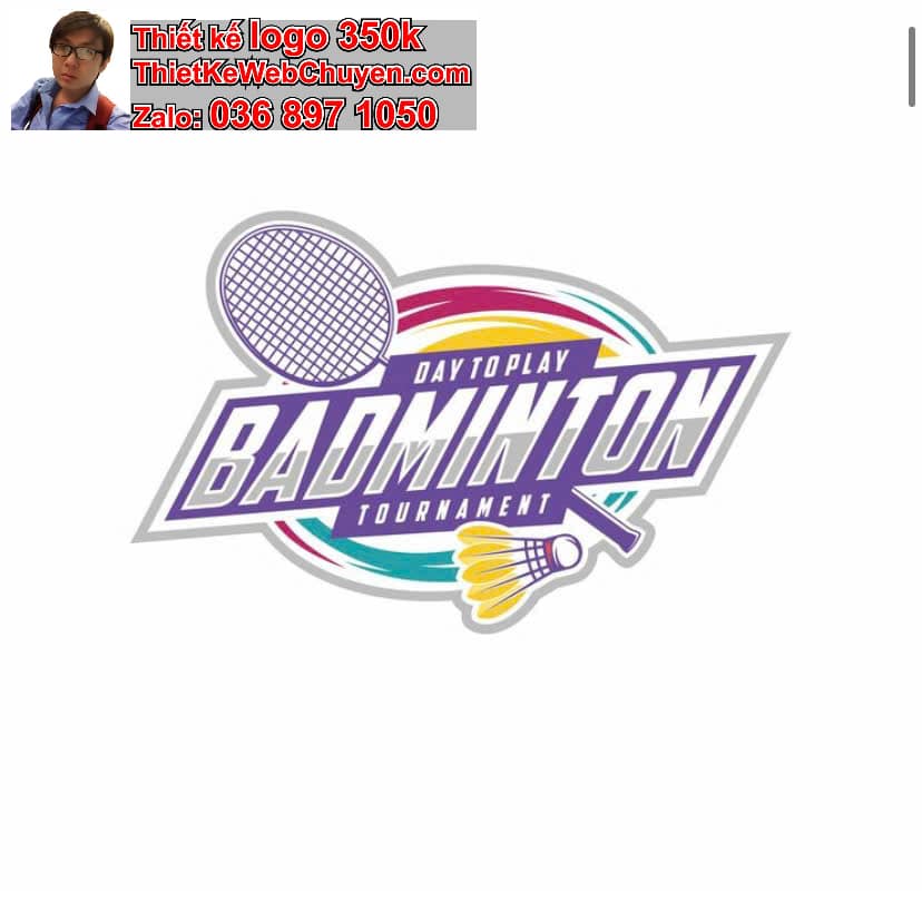 Thiết kế logo online cầu lông
