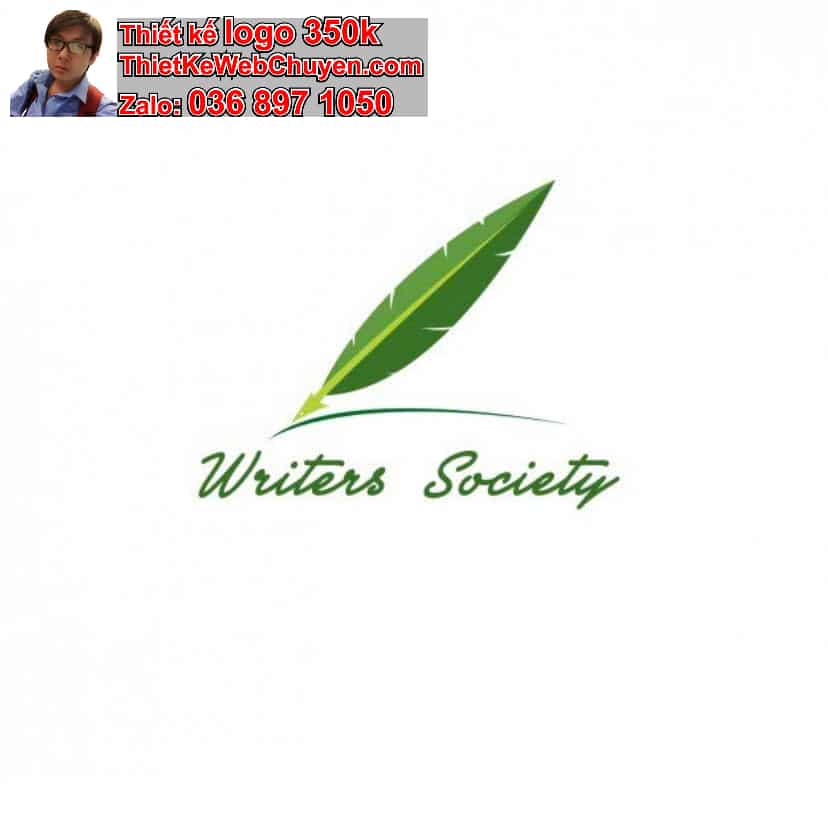 Thiết kế logo online cây bút 