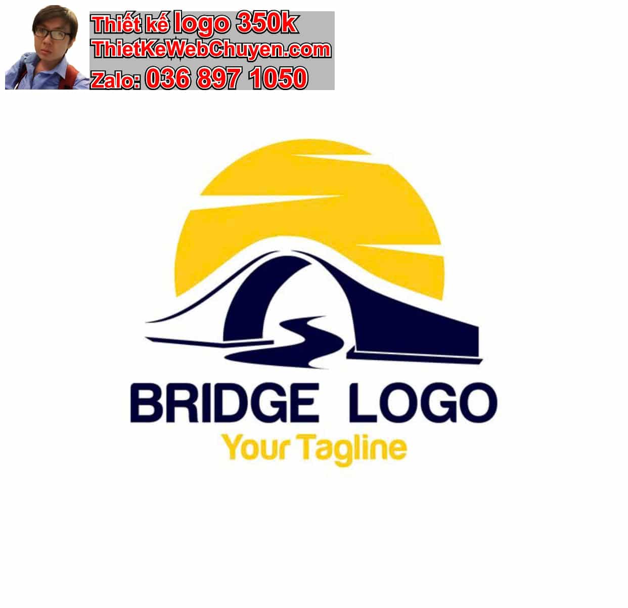 Thiết Kế Logo Online Cây Cầu