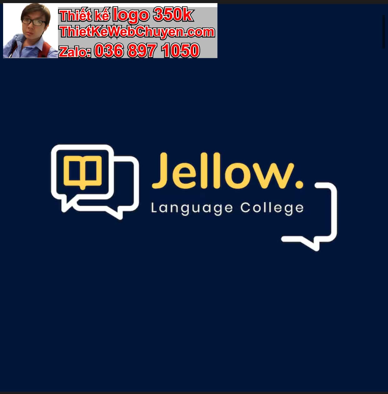 Thiết kế logo online chữ lồng đẹp