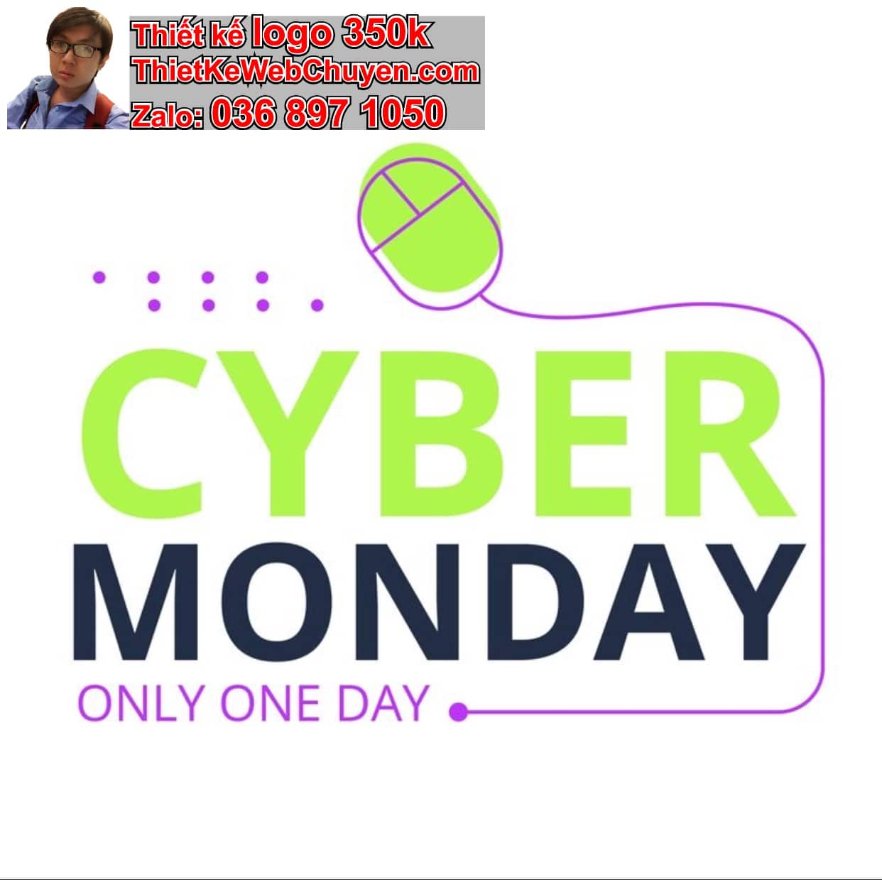 Thiết kế logo online chữ lồng đẹp