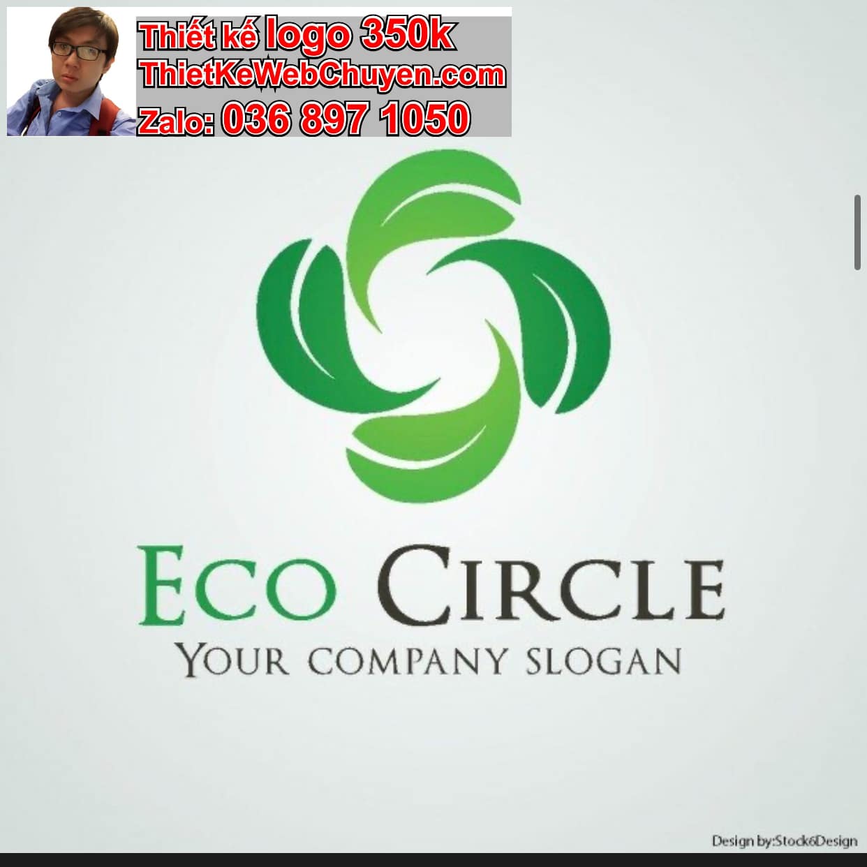 Thiết kế logo online cơ sở phế liệu