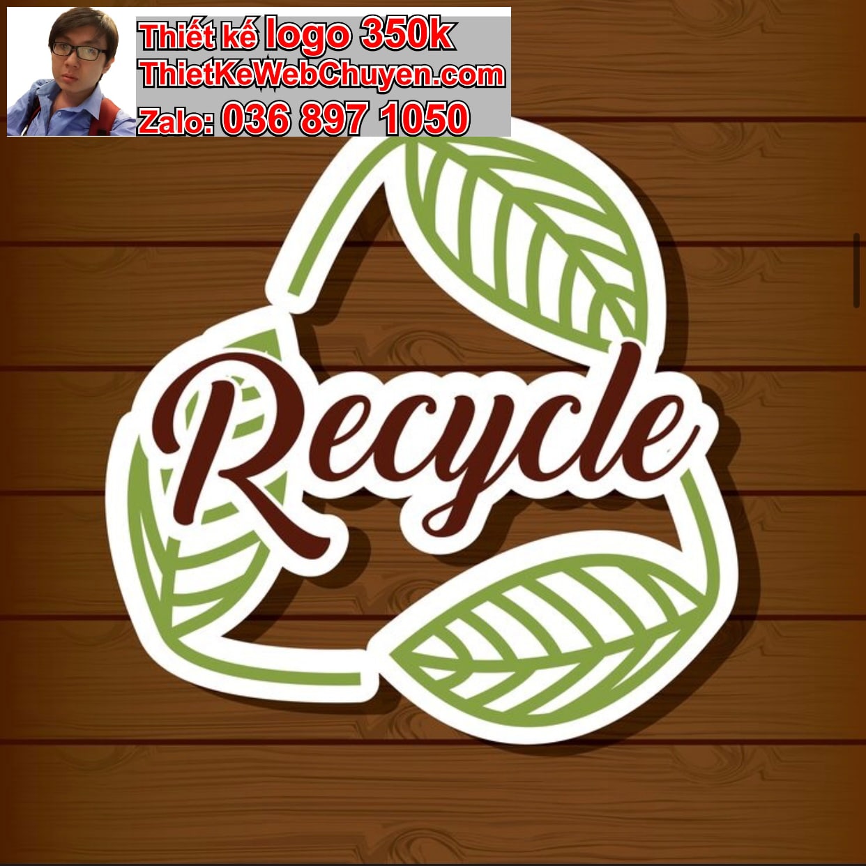 Thiết kế logo online cơ sở phế liệu