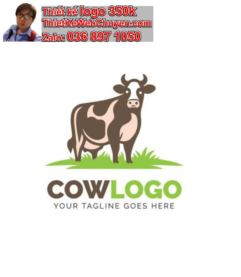 Thiết Kế Logo Online Con Bò