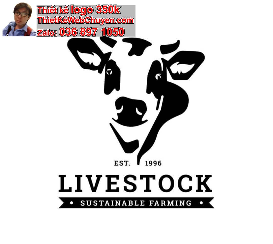 Thiết Kế Logo Online Con Bò