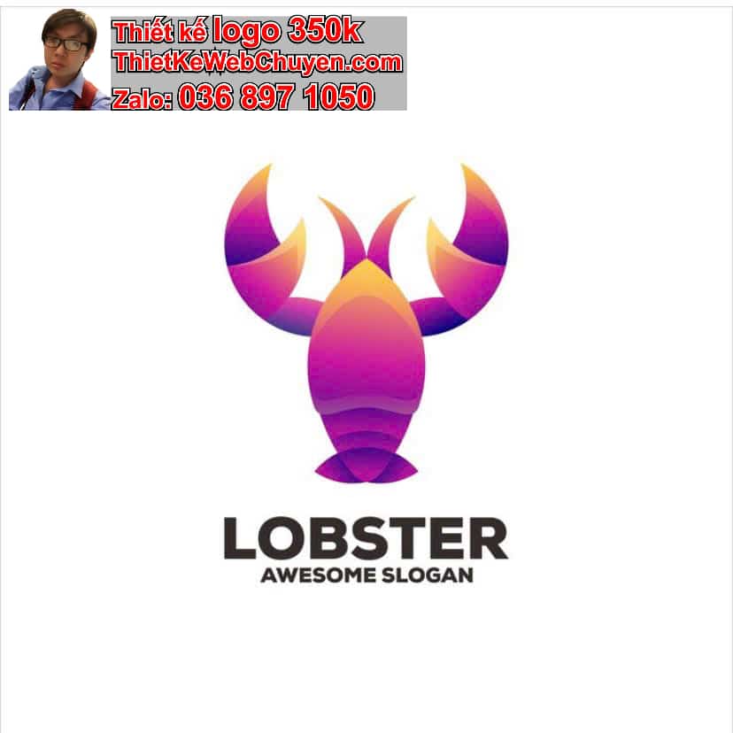 Thiết kế logo online con cua 