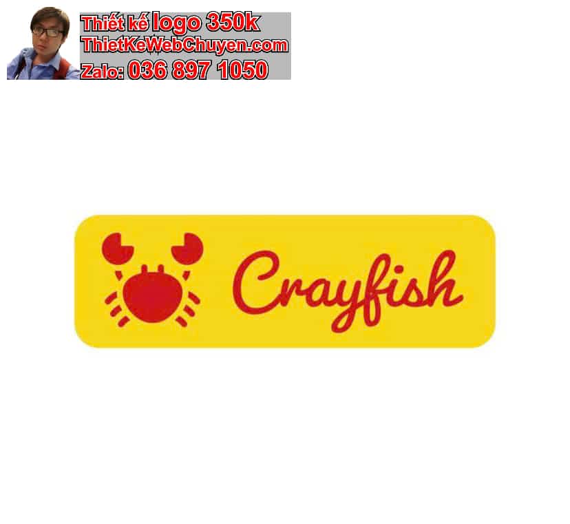 Thiết kế logo online con cua 