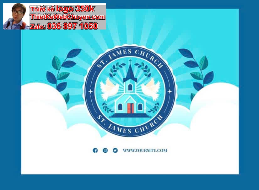 Thiết kế logo online công giáo