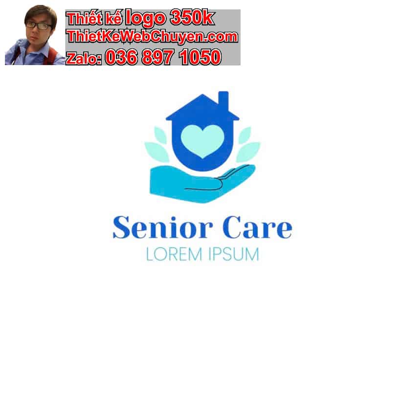 Thiết kế logo online dịch vụ chăm sóc sức khỏe tại nhà 