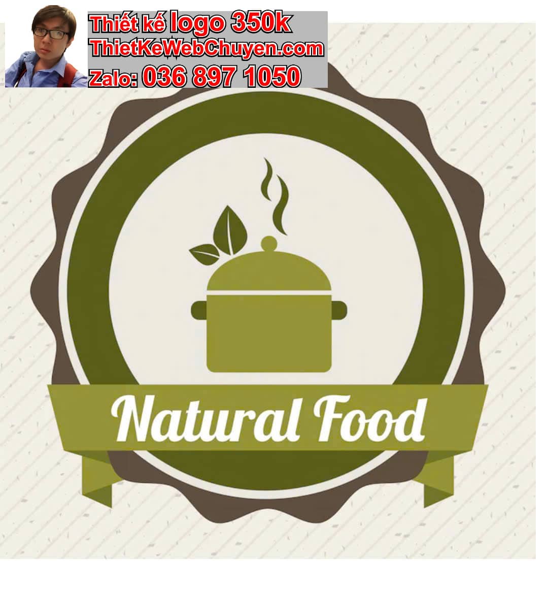 Thiết kế logo online dịch vụ nấu ăn 