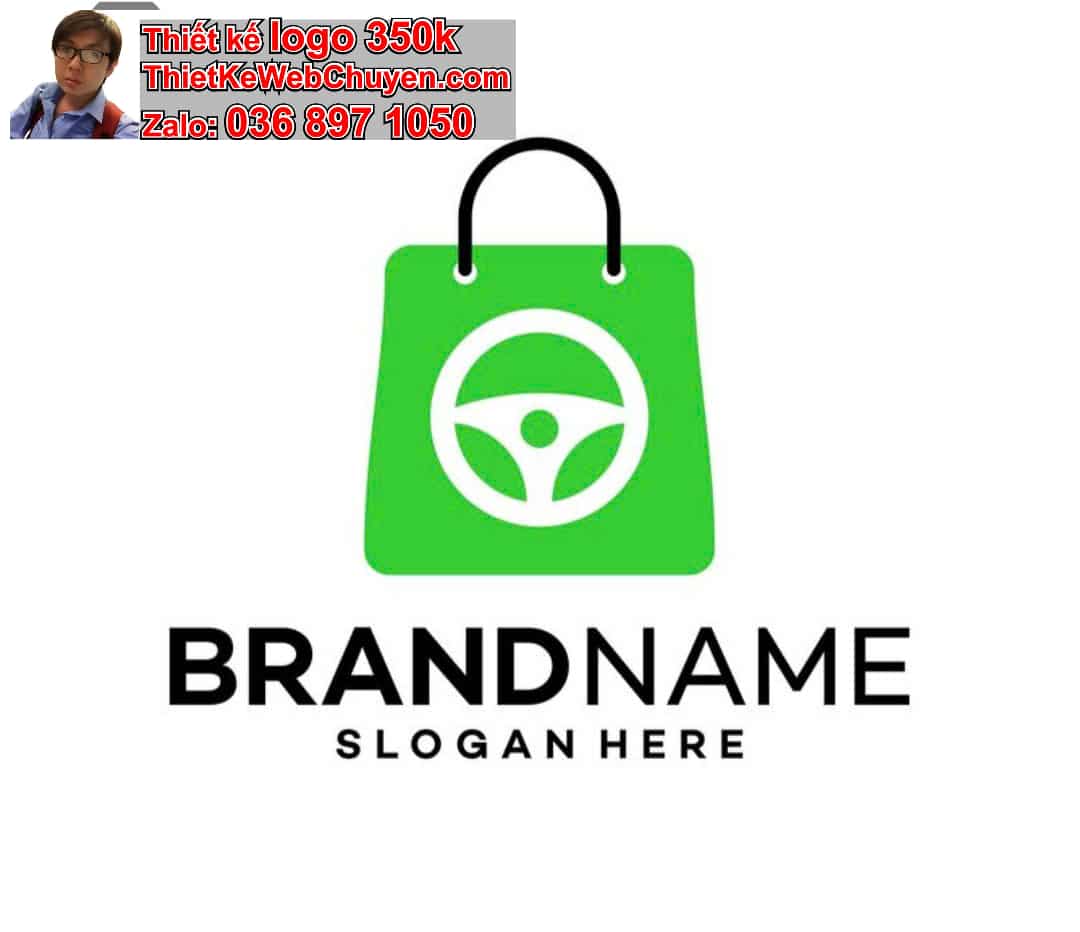 Thiết kế logo online dịch vụ xe grab