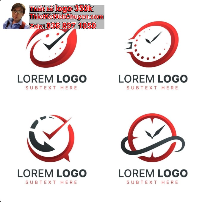Thiết kế logo online đồng hồ