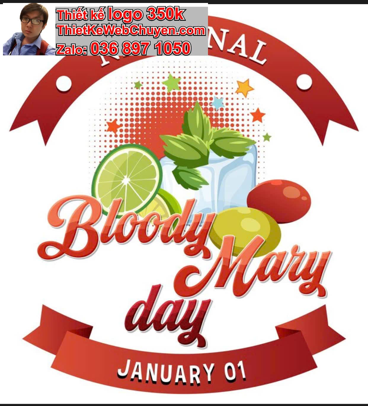 Thiết kế logo online ép sinh tố