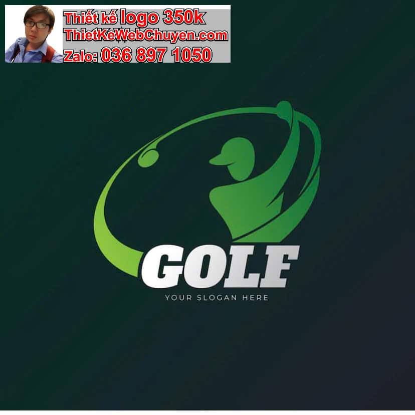 Thiết kế logo online golf 