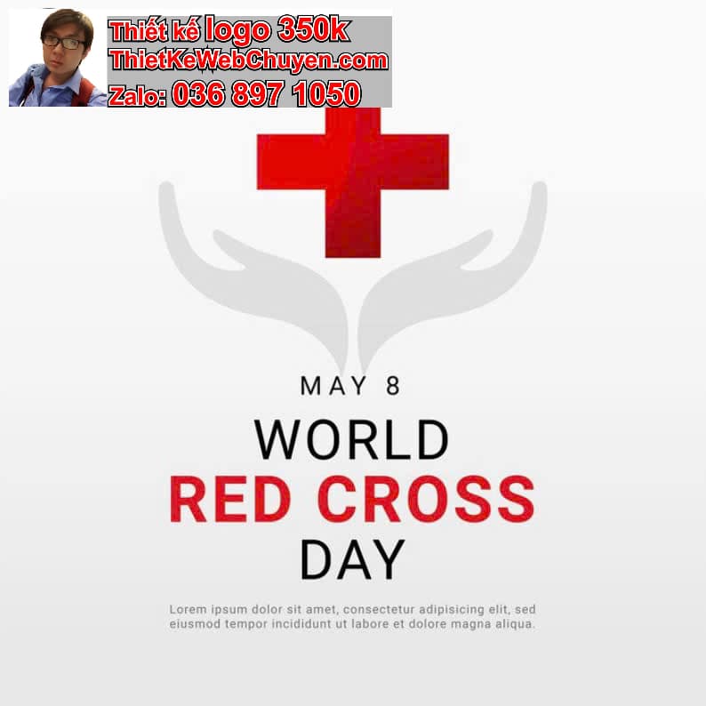 Thiết kế logo online hội chữ thập đỏ 