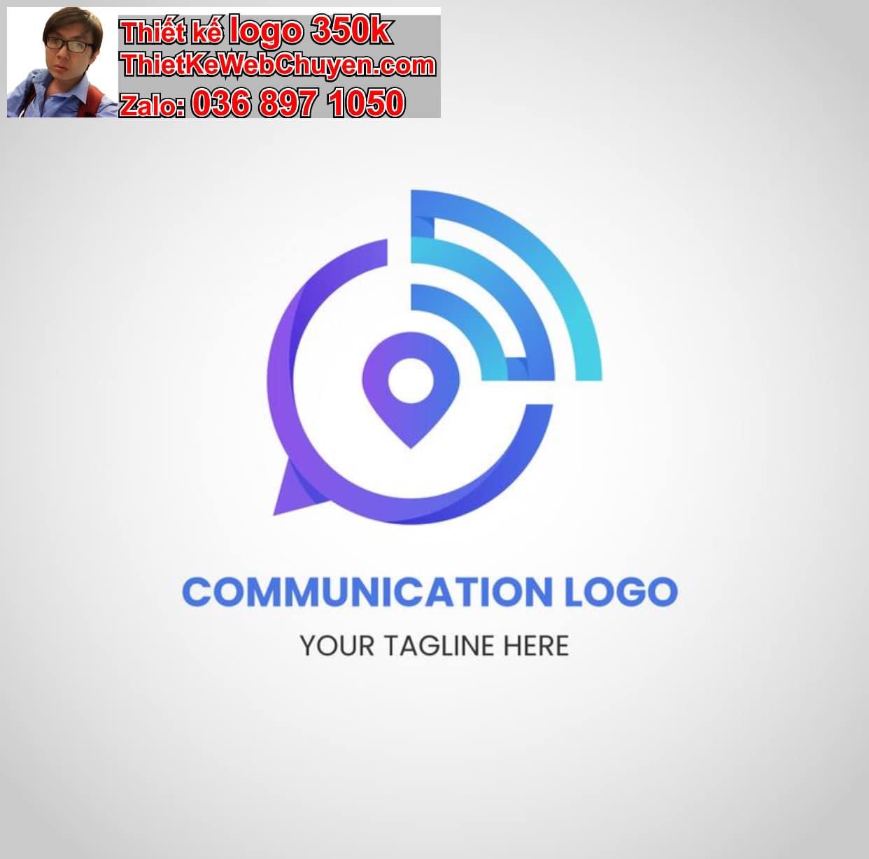 Thiết kế logo online kênh review công nghệ