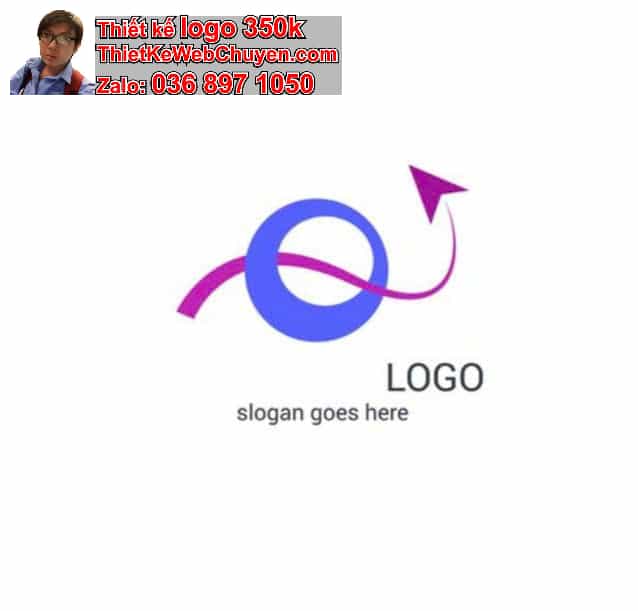 Thiết kế logo online marketing 