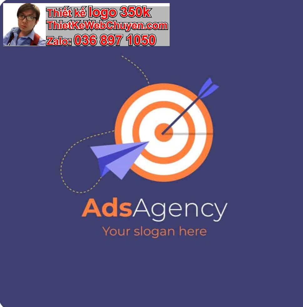 Thiết kế logo online marketing 