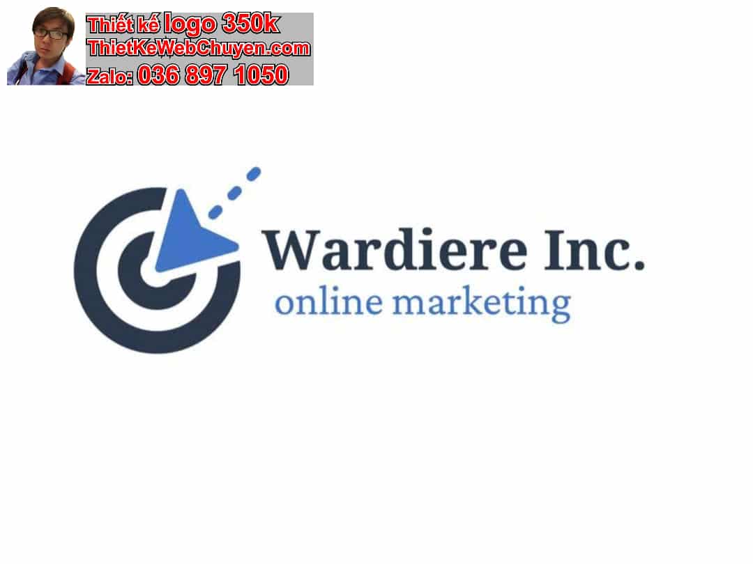 Thiết kế logo online marketing 