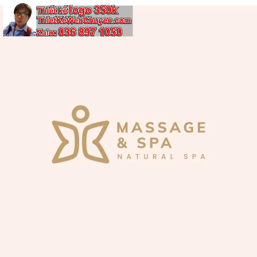 Thiết kế logo online massage