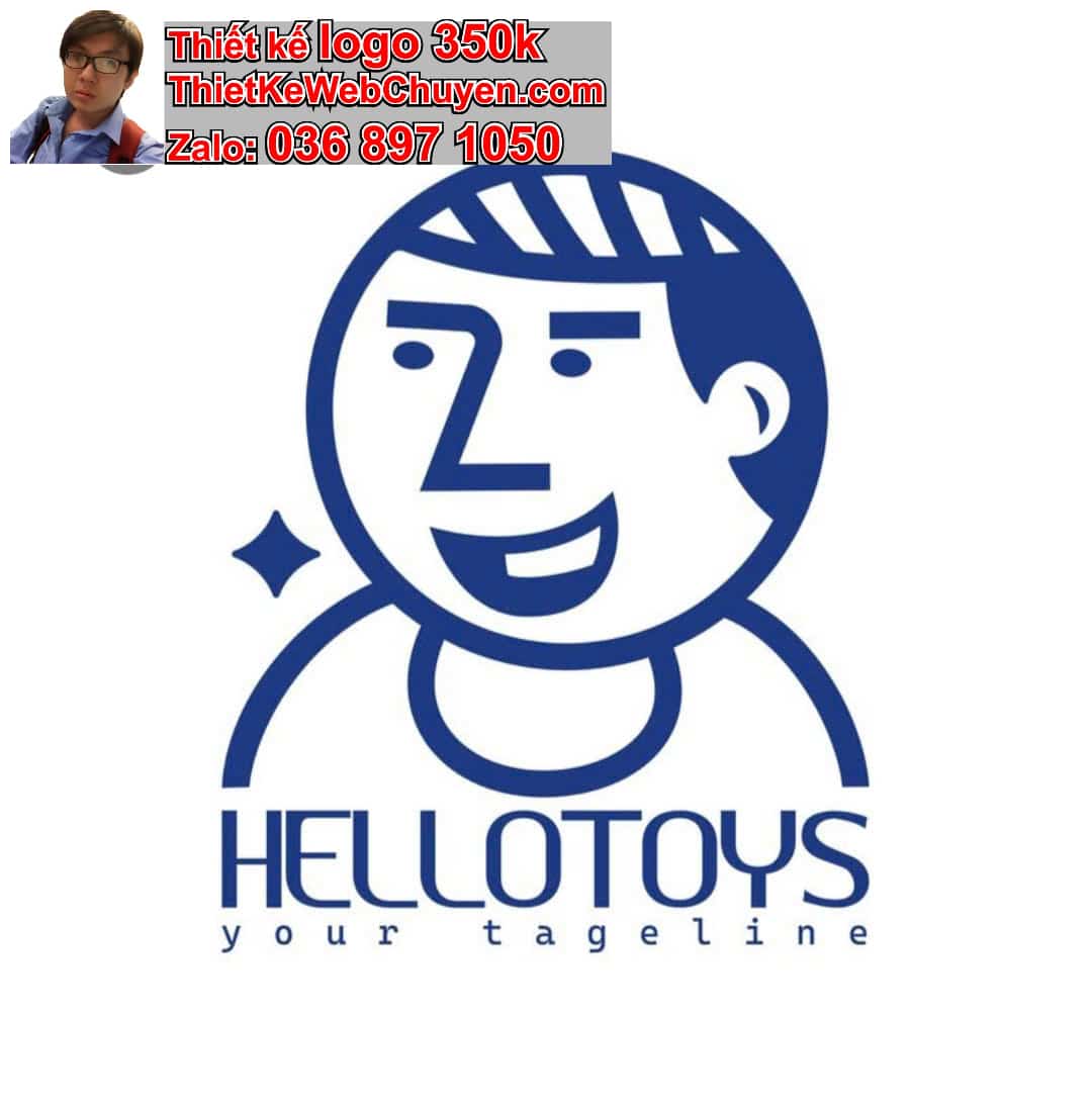 Thiết kế logo online mặt người