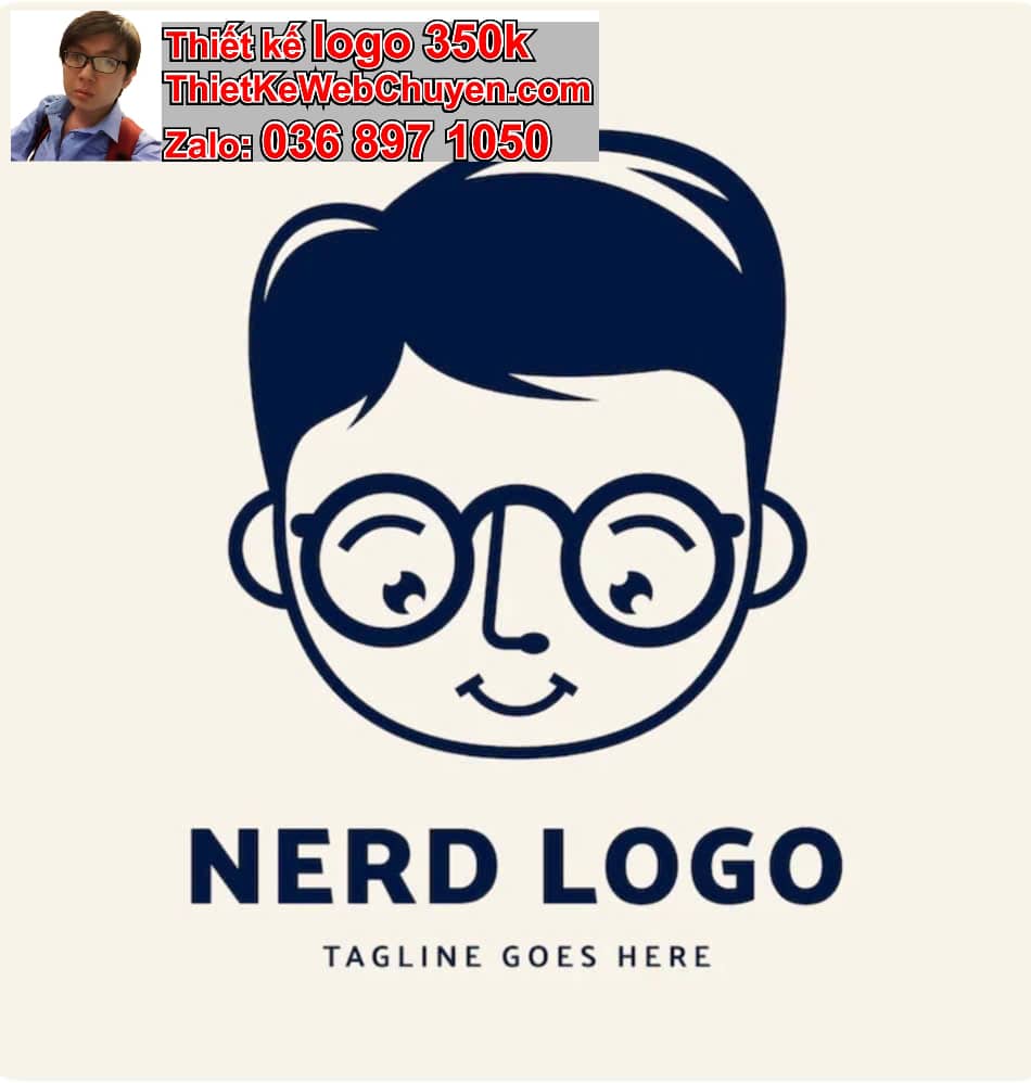 Thiết kế logo online mặt người