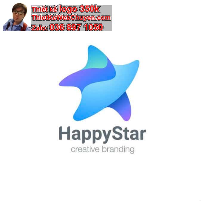 Thiết kế logo online ngôi sao