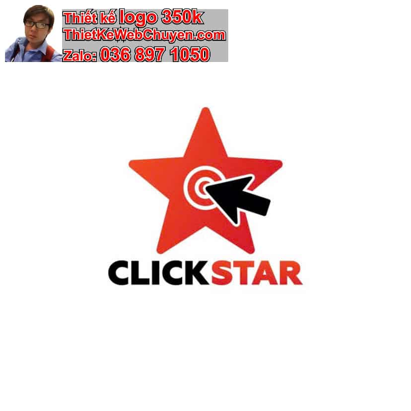 Thiết kế logo online ngôi sao