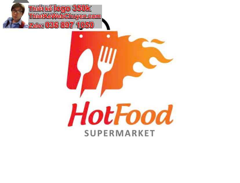 Thiết kế logo online nhà hàng ẩm thực