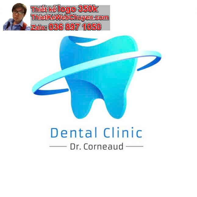 Thiết kế logo online nha khoa răng 