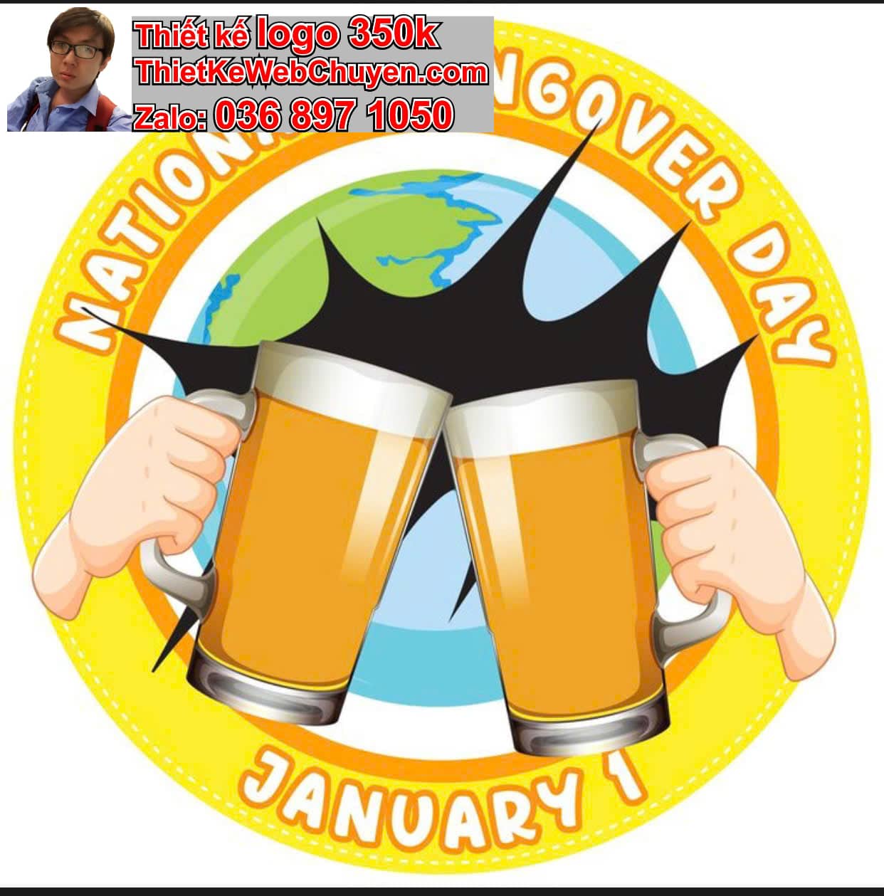 Thiết kế logo online bia nước ngọt