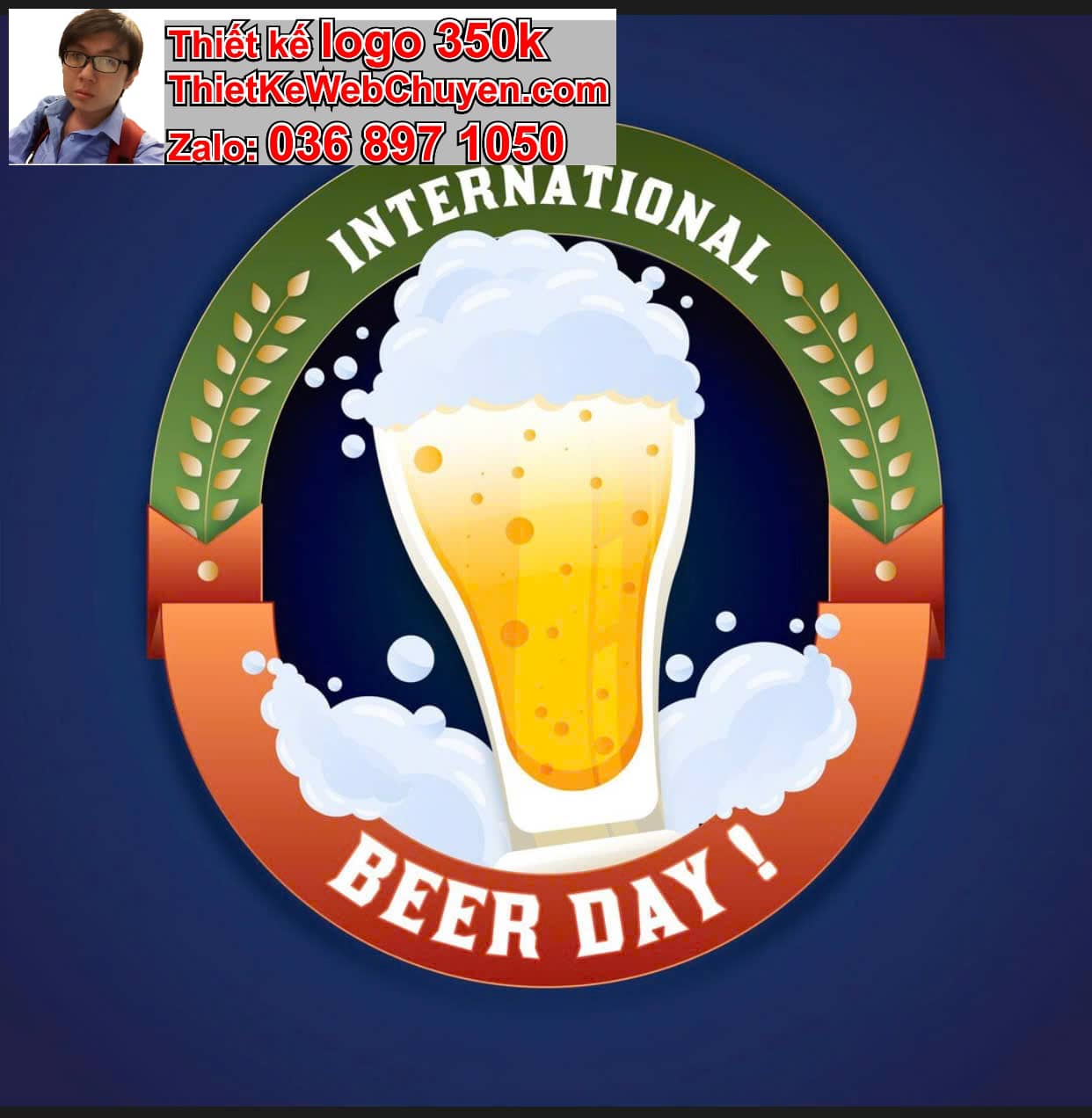 Thiết kế logo online bia nước ngọt
