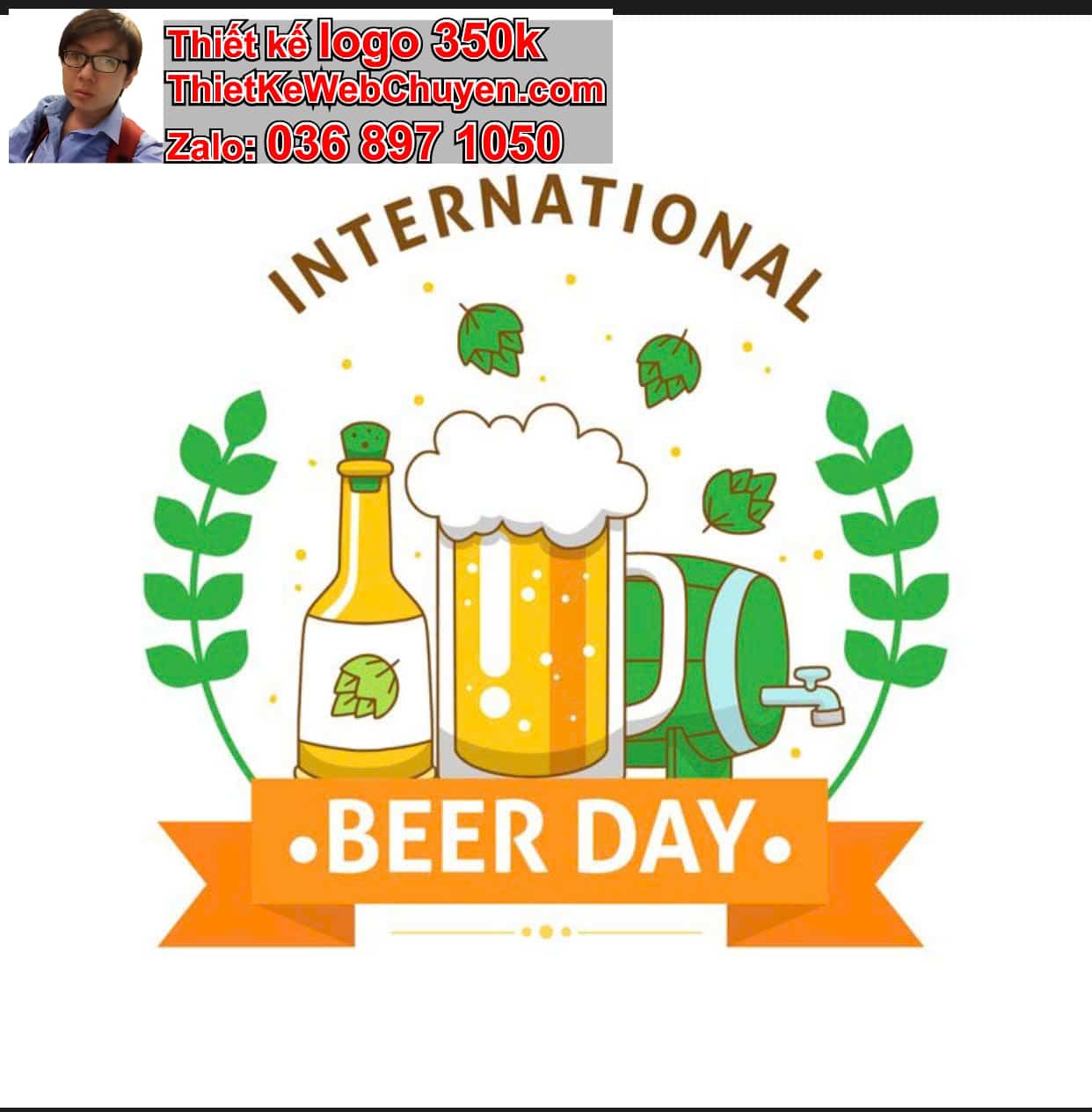 Thiết kế logo online bia nước ngọt
