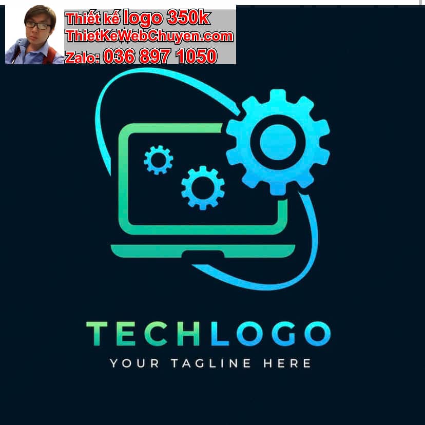 Thiết kế logo online cơ khí 