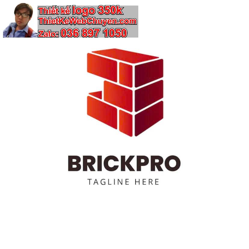 Thiết kế logo online gạch 
